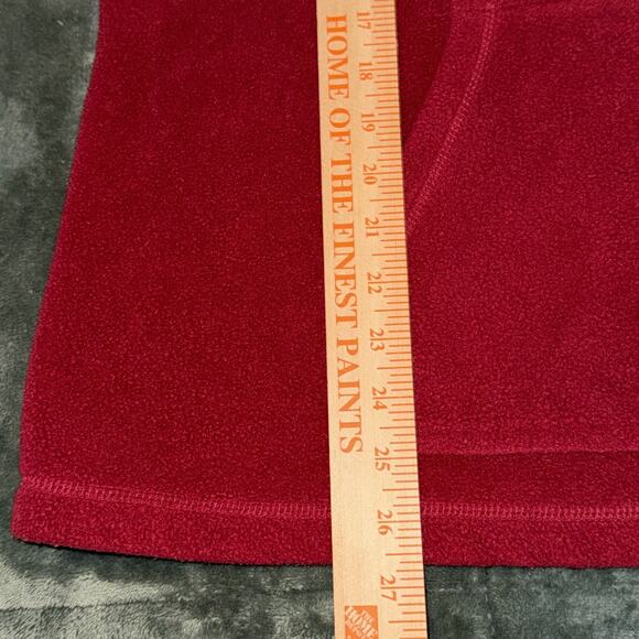 Vintage Disney Winnie The Pooh Tigger Fleece Hoodie Women's 1X Red 1/4 Zip - Picture 10 of 11